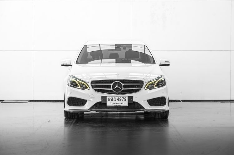 Mercedes-Benz E-Class 2013 E300 Sedan ไฮบริด ไม่ติดแก๊ส เกียร์อัตโนมัติ ขาว รูปที่ 3