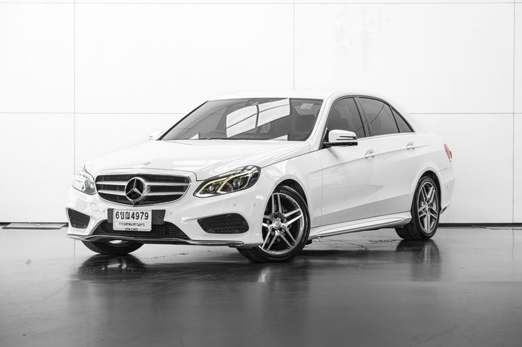 Mercedes-Benz E-Class 2013 E300 Sedan ไฮบริด ไม่ติดแก๊ส เกียร์อัตโนมัติ ขาว รูปที่ 2