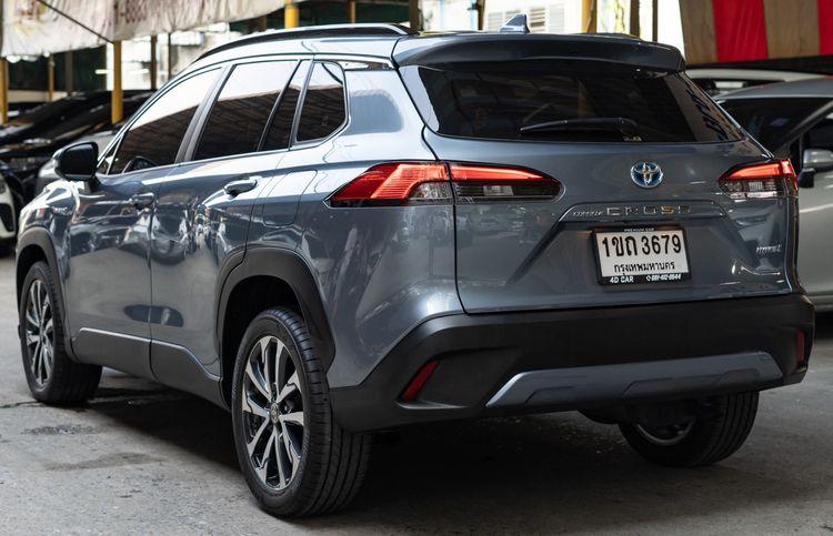 Toyota Corolla Cross 2020 1.8 Hybrid Premium Safety Utility-car ไฮบริด ไม่ติดแก๊ส เกียร์อัตโนมัติ เทา รูปที่ 3