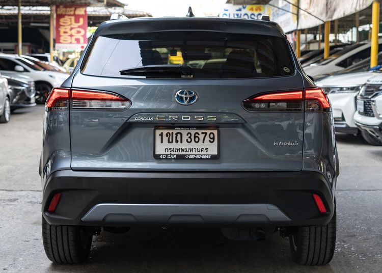 Toyota Corolla Cross 2020 1.8 Hybrid Premium Safety Utility-car ไฮบริด ไม่ติดแก๊ส เกียร์อัตโนมัติ เทา รูปที่ 4