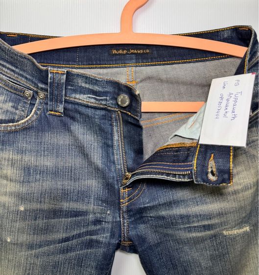 ยีนส์ nudie thin finn peter replica ของแท้ รูปที่ 5