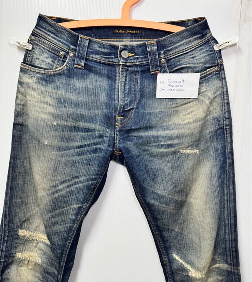 ยีนส์ nudie thin finn peter replica ของแท้ รูปที่ 2