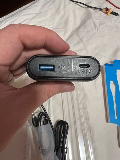 Power bank มือ 2 ใช้งานปกติ ยี่ห้อ Anker รุ่น PowerCore Speed 20000 PD อยู่ อยุธยานัดรับตลาดเจ้าพรหม  Spec จ่ายไฟตามภาพ รูปที่ 4