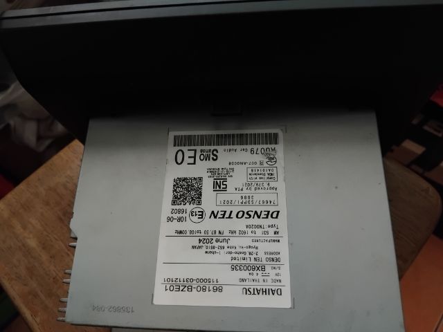 วิทยุจอเดิมแท้ถอดtoyotaยาริสปี22 รูปที่ 3