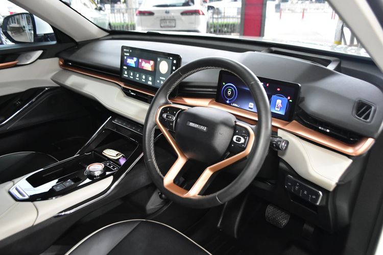 GWM Haval H6 2023 Ultra Utility-car ไฮบริด ไม่ติดแก๊ส เกียร์อัตโนมัติ ขาว รูปที่ 3