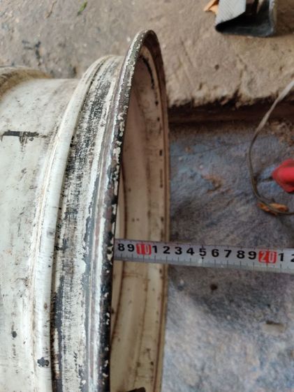 กะทะล้อเหล็กขอบ15หน้ากว้างยื่น  5รูโตโยต้าต่อรองได้ รูปที่ 10