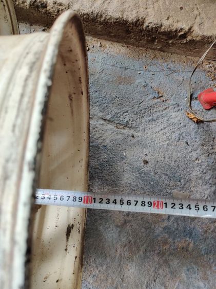 กะทะล้อเหล็กขอบ15หน้ากว้างยื่น  5รูโตโยต้าต่อรองได้ รูปที่ 7