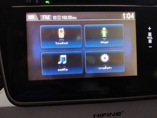 วิทยุจอเดิมแท้ถอดฮอนด้าซีตี้ปี15 รูปที่ 3
