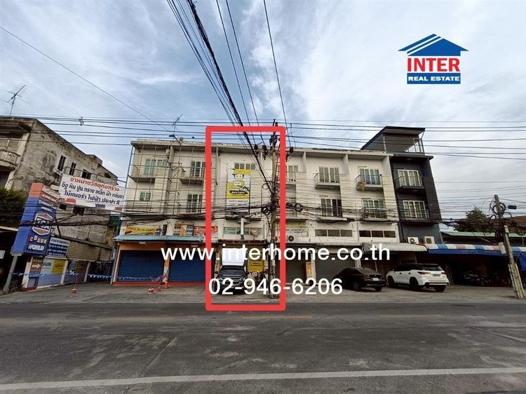 อาคารพาณิชย์ 3.5 ชั้น 16 ตร.ว. อาคารพาณิชย์ ซอยคู้บอน27 แยก13 ถนนรามอินทรา ถนนคู้บอน เขตบางเขน กรุงเทพมหานคร