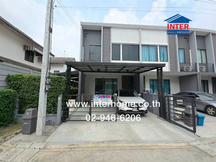 ไม่ใช่ ทาวน์เฮ้าส์ 2 ชั้น 26.8 ตร.ว. หมู่บ้านพลีโน่รังสิต คลอง 4- วงแหวน ถนนรังสิต-นครนายก ถนนเลียบคลองสี่ คลองหลวง ปทุมธานี