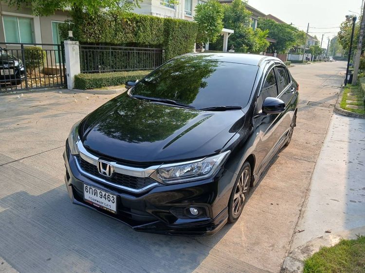 2017 Honda City 1.5 V  โฉม ไมเนอร์เชน ปุ่มสตาร์ท เครืองเสียงดี