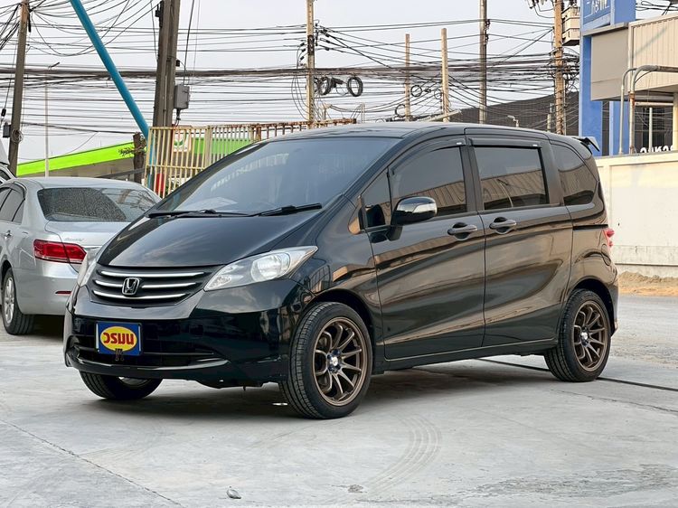 Honda Freed 2011 1.5 E Utility-car เบนซิน ไม่ติดแก๊ส เกียร์ธรรมดา ดำ รูปที่ 2