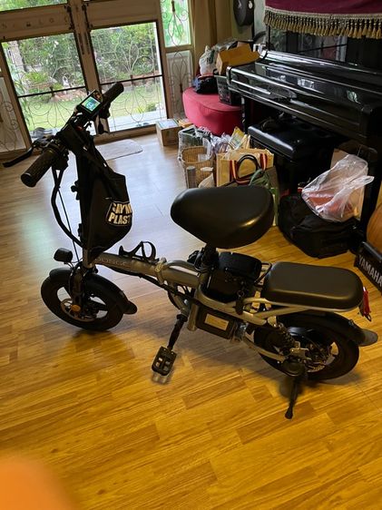 รถจักรยานไฟฟ้า 14นิ้ว สีเทา Dongc สภาพดีวิ่งไป500กม รูปที่ 10