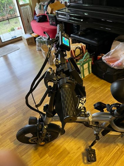 รถจักรยานไฟฟ้า 14นิ้ว สีเทา Dongc สภาพดีวิ่งไป500กม รูปที่ 12