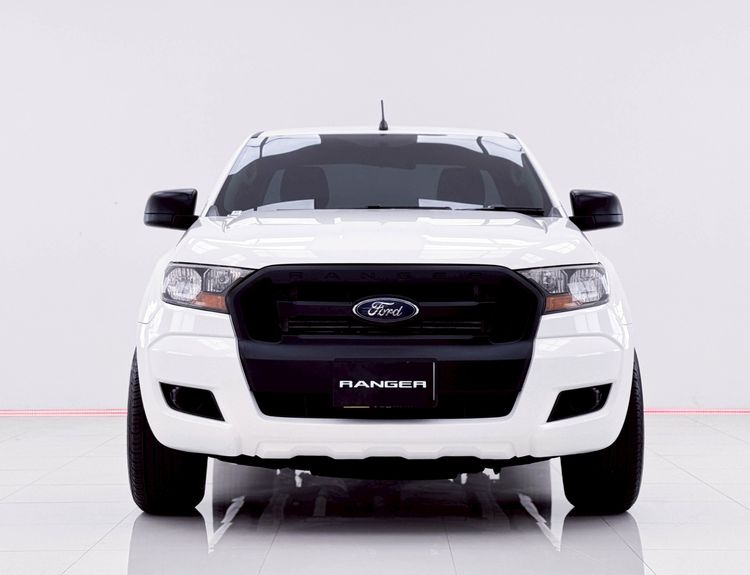 Ford Ranger 2018 2.2 XL Pickup ดีเซล ไม่ติดแก๊ส เกียร์ธรรมดา ขาว รูปที่ 3