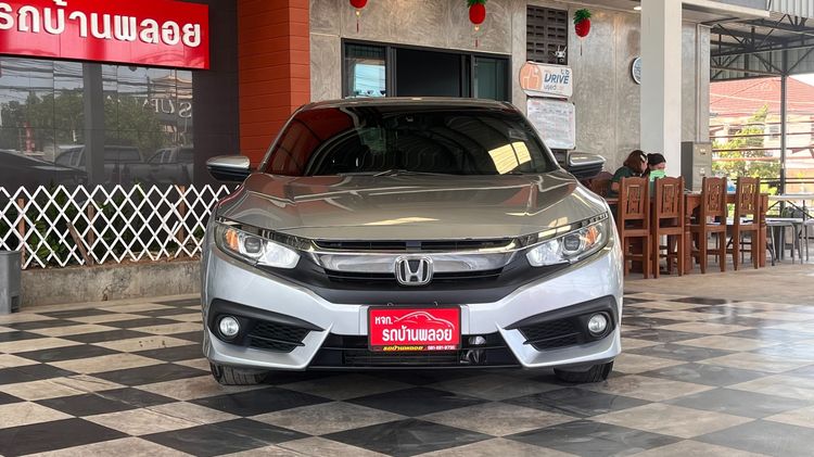 Honda Civic 2018 1.8 EL i-VTEC Sedan เบนซิน ไม่ติดแก๊ส เกียร์อัตโนมัติ บรอนซ์เงิน รูปที่ 2