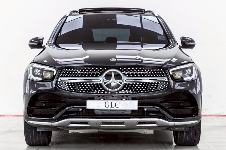 Mercedes-Benz GLC-Class 2020 GLC300e Utility-car ไฮบริด ไม่ติดแก๊ส เกียร์อัตโนมัติ เทา รูปที่ 4