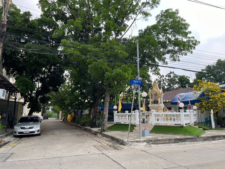 ด่วนน ขายที่ดินดอนเมือง ซอยเทิดราชัน 27 ออกถ.วิภาวดีง่าย ใกล้สนามบินดอนเมือง หมู่บ้านปลอดภัย เงียบสงบ รูปที่ 3