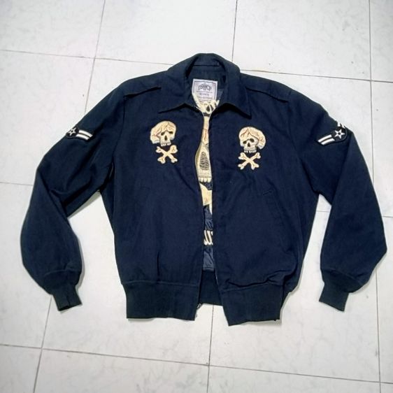 sukajan เสื้อปักลายหน้าหลัง บนแจ๊กเก็ตทหาร USAF DSCP WING  รูปที่ 2