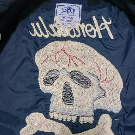 sukajan เสื้อปักลายหน้าหลัง บนแจ๊กเก็ตทหาร USAF DSCP WING  รูปที่ 4