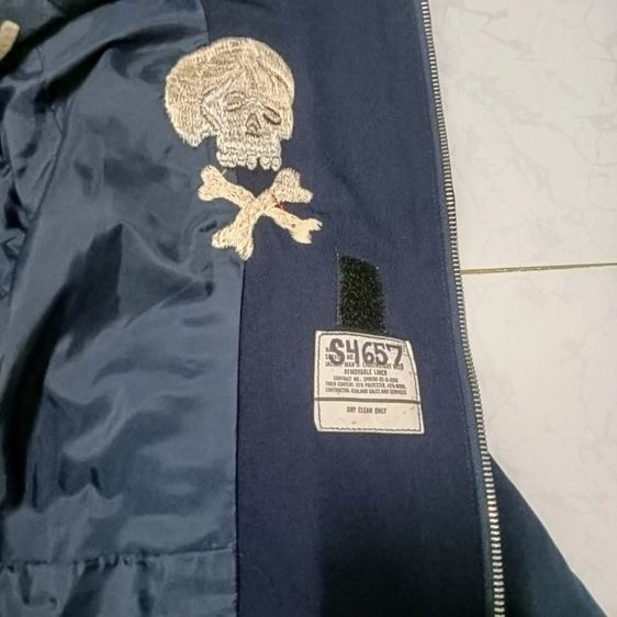 sukajan เสื้อปักลายหน้าหลัง บนแจ๊กเก็ตทหาร USAF DSCP WING  รูปที่ 6
