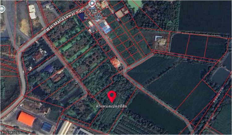 Land for sale, 3 rai 1 ngan 83 square wa Hom Kret Sam Phran Nakhon Pathom รูปที่ 2