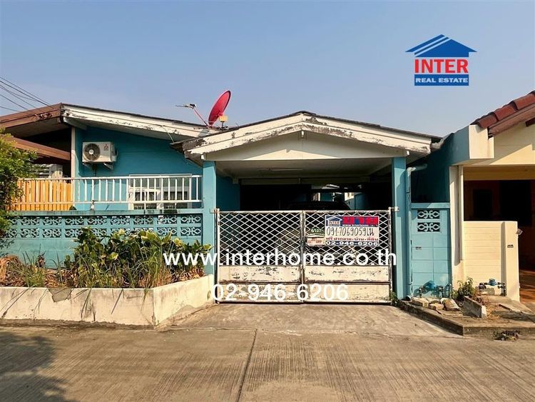 บ้านเเฝด 1 ชั้น 32 ตร.ว. หมู่บ้านอมรพันธ์นคร6 ใกล้แฟชั่นไอส์แลนด์ ซอยสวนสยาม11 แยก12 ถนนเสรีไทย ถนนสวนสยาม เขตบางกะปิ กรุงเทพมหานคร