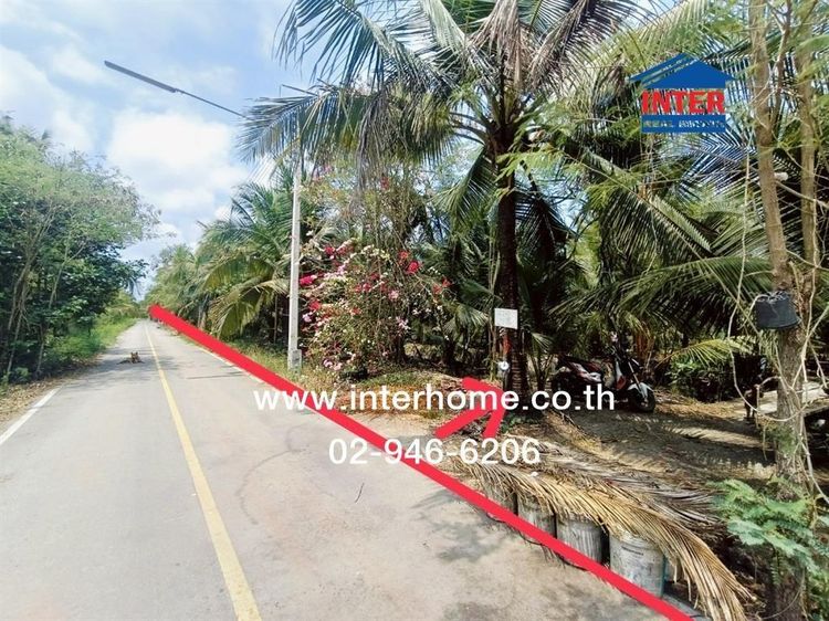 ที่ดินเปล่า 4 ไร่ 301 ตร.ว. ที่ดิน ใกล้สถานีอนามัยบ้านบังปืน ถนนพระราม2 ถนนโครงการบ้านบางสะใภ้ เมืองสมุทรสงคราม สมุทรสงคราม