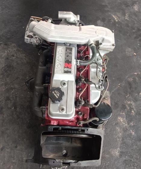  1Z TOYOTA ดีเซล รถโฟร์คลิฟท์ Forklift สภาพรับประกัน รูปที่ 4