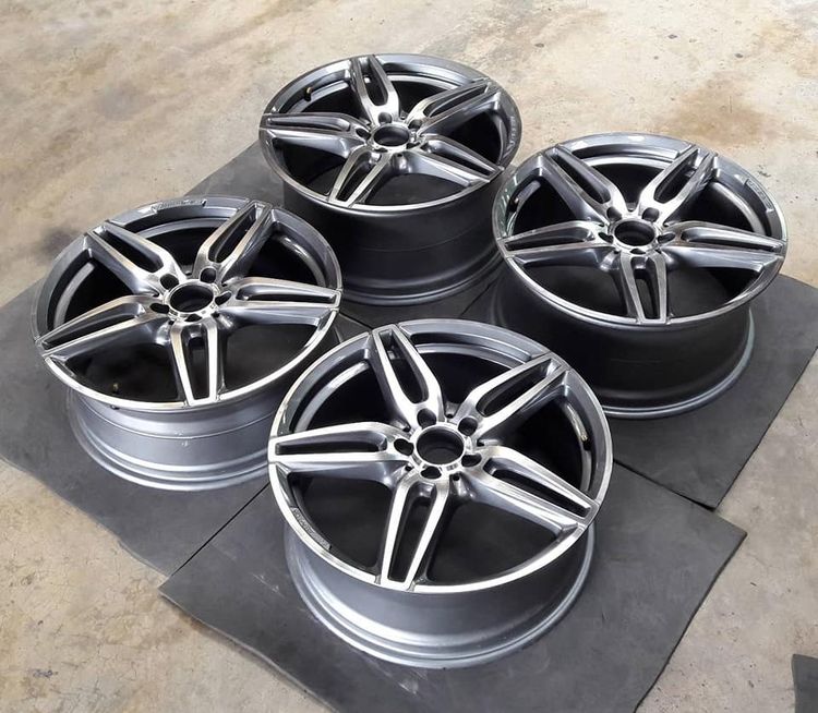 ล้อเบ็นซ์ ล้อBenz E-Class W213 AMG แท้ ลายดอกไม้ ขอบ19" ใส่ Benz ได้หลายรุ่น รูปที่ 2