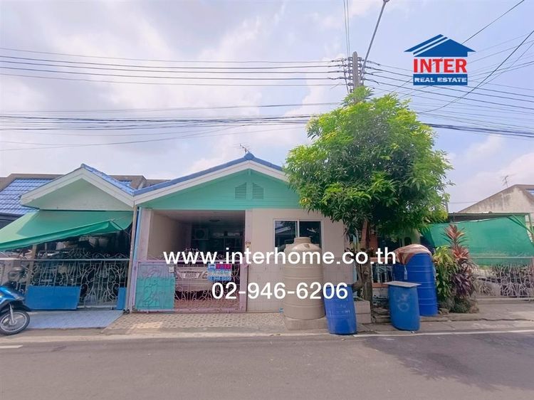 ไม่ใช่ ทาวน์เฮ้าส์ 1 ชั้น 24 ตร.ว. หมู่บ้านอยู่เจริญ 1 ใกล้ตลาดเอซีลำลูกกา ถนนรังสิต-นครนายก ถนนพระองค์เจ้าสาย คลอง4 ธัญบุรี ปทุมธานี