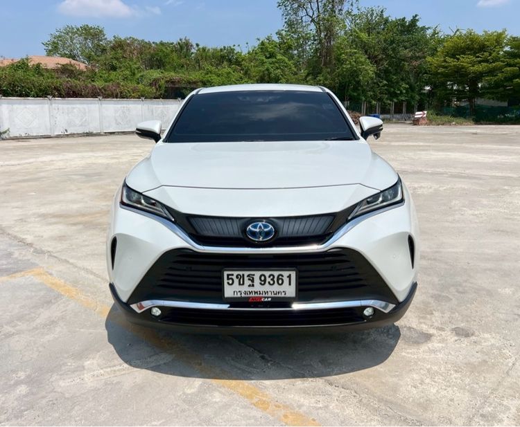 Toyota Harrier 2024 2.5 Hybrid 4WD ไฟฟ้า ไม่ติดแก๊ส เกียร์อัตโนมัติ ขาว