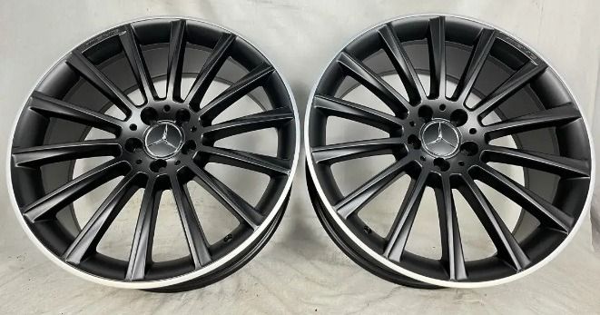 ล้อเบ็นซ์ ล้อBenz C-Class W205 AMG แท้ ลายก้านบิด C43 ขอบ19" ใส่ Benz ได้หลายรุ่น รูปที่ 2