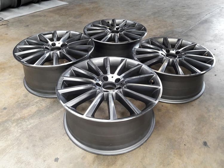 ล้อเบ็นซ์ ล้อBenz C-Class W205 AMG แท้ ลายก้านบิด C43 ขอบ19" ใส่ Benz ได้หลายรุ่น รูปที่ 13