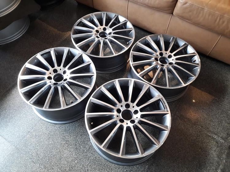 ล้อเบ็นซ์ ล้อBenz C-Class W205 AMG แท้ ลายก้านบิด C43 ขอบ19" ใส่ Benz ได้หลายรุ่น รูปที่ 12