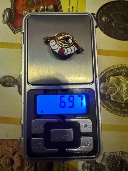 เข็มกลัดเงินหน้ากากทองคำ รูปที่ 3