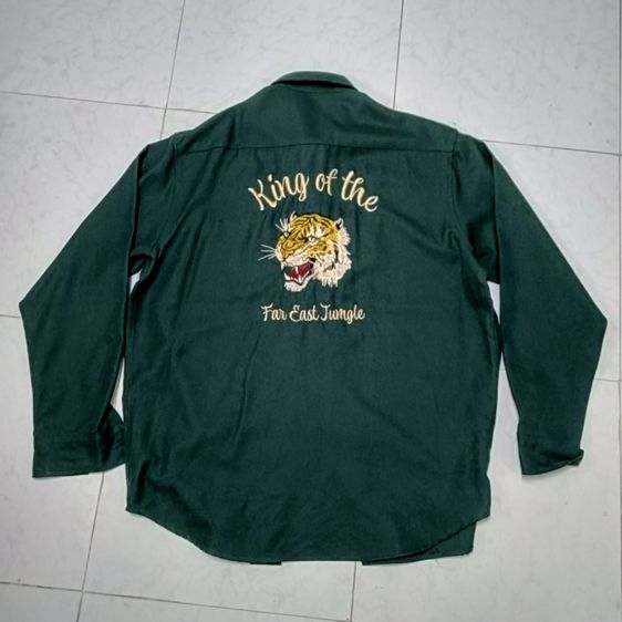 ปักลาย KING OF FAR EAST JUNGLE สไตล์ sukajan 