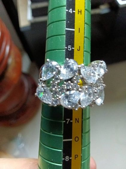 แหวนเงิน ประดับคิวบิคเซอโคเนีย สวยเก๋ ไม่ซ้ำใคร รูปที่ 8