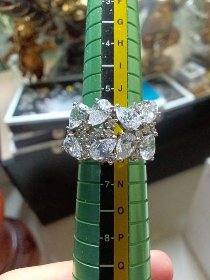 แหวนเงิน ประดับคิวบิคเซอโคเนีย สวยเก๋ ไม่ซ้ำใคร รูปที่ 7