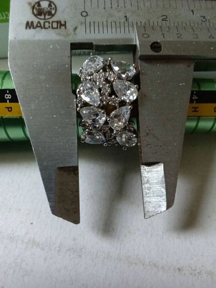 แหวนเงิน ประดับคิวบิคเซอโคเนีย สวยเก๋ ไม่ซ้ำใคร รูปที่ 12