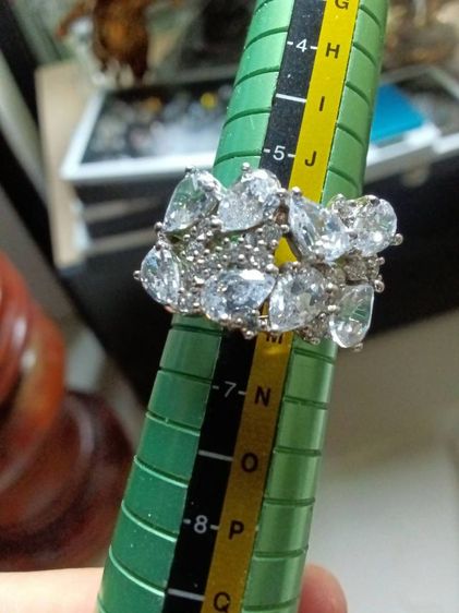 แหวนเงิน ประดับคิวบิคเซอโคเนีย สวยเก๋ ไม่ซ้ำใคร รูปที่ 2