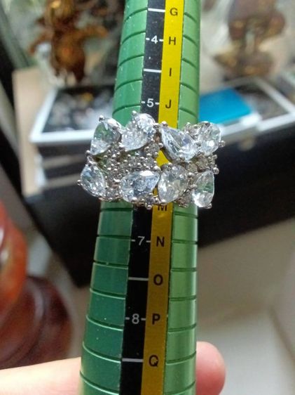 แหวนเงิน ประดับคิวบิคเซอโคเนีย สวยเก๋ ไม่ซ้ำใคร รูปที่ 5