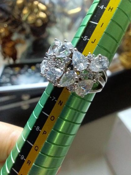 แหวนเงิน ประดับคิวบิคเซอโคเนีย สวยเก๋ ไม่ซ้ำใคร รูปที่ 3