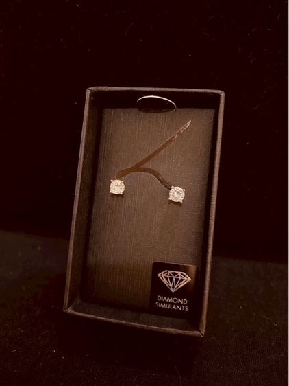 ต่างหูเพชร CZ มาพร้อมกล่อง แบรนด์ LOVISA จากออสเตรเลีย ส่งฟรี รูปที่ 7