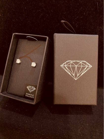 ต่างหูเพชร CZ มาพร้อมกล่อง แบรนด์ LOVISA จากออสเตรเลีย ส่งฟรี รูปที่ 9