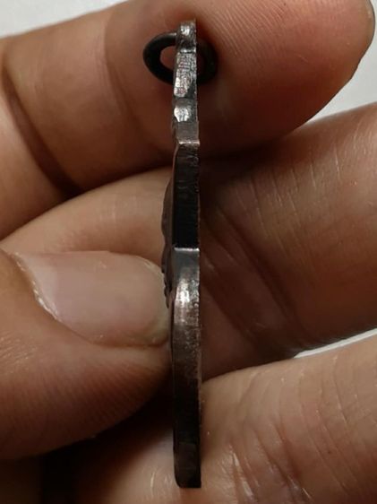 เหรียญหลวงพ่อช่วง วัดบางแพรกใต้ ทองแดงรมดำ รูปที่ 4