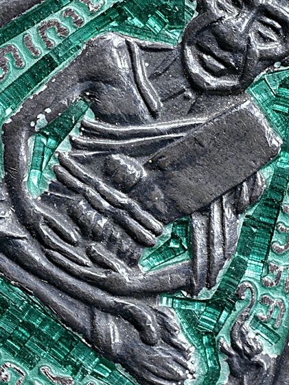 พระนิรันตราย - แคล้วคลาด - ปลอดภัย พระเพิ่งแกะจากเลี่ยม ให้เช่าเหรียญเสมาหลวงปู่ทวด วัดช้างให้ รุ่น 3 ปี 2504 เนื้อเงินลงยาสีเขียว สวยงาม รูปที่ 10