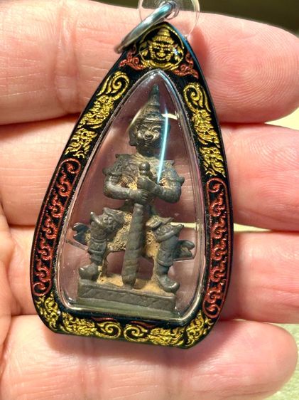 รูปหล่อโบราณ ท้าวเวสสุวรรณ  พิมพ์ใหญ่ วัดสุทัศน์ฯ พิธีเดือนเพ็ญ ปี53 รูปที่ 10