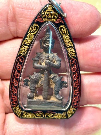 รูปหล่อโบราณ ท้าวเวสสุวรรณ  พิมพ์ใหญ่ วัดสุทัศน์ฯ พิธีเดือนเพ็ญ ปี53 รูปที่ 4