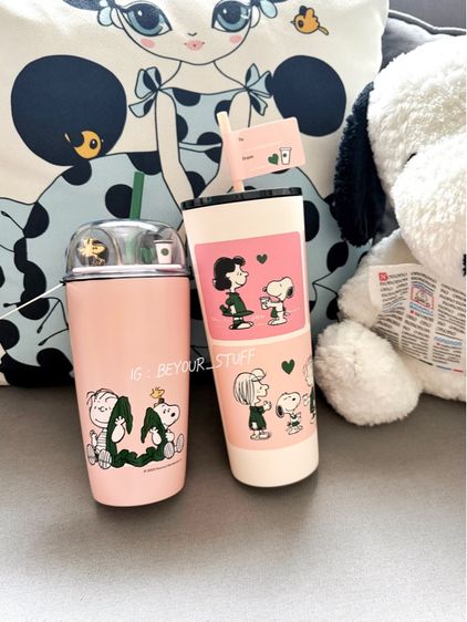 แก้ว Peanuts Starbucks คอลเลคชั่น Joe Kind Snoopy Friendship